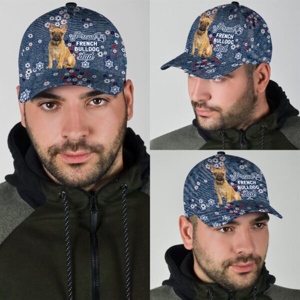 Proud French Bulldog Dad Caps – Caps For Dog Lovers – Gifts Dog Hats For Relatives