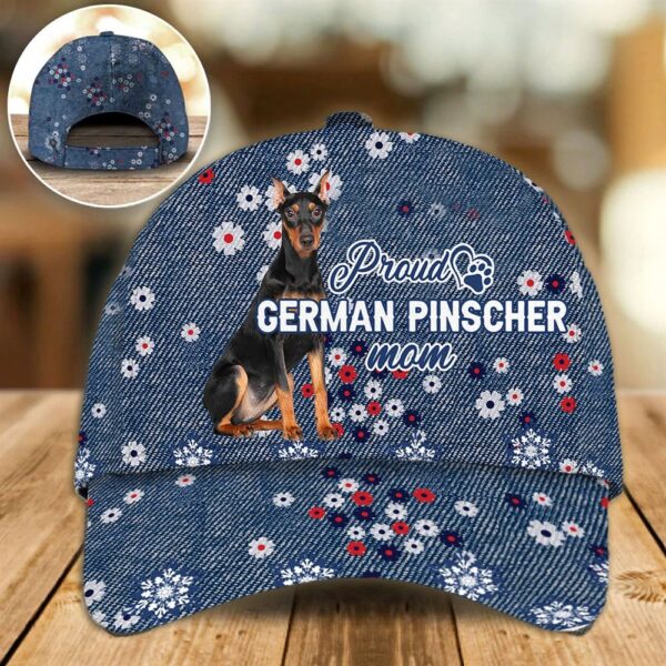 Proud German Pinscher Mom Caps – Hats For Walking With Pets – Dog Caps Gifts For Friends
