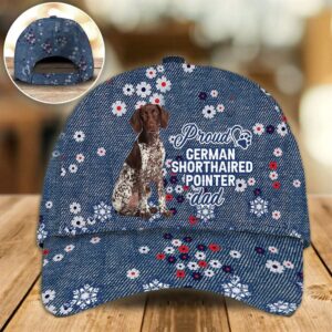 Proud German Shorthaired Pointer Dad Caps…