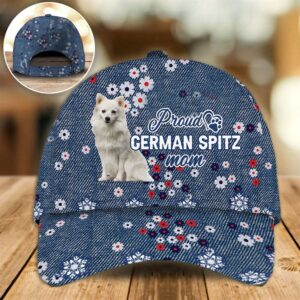 Proud German Spitz Mom Caps Hats For Walking With Pets Dog Caps Gifts For Friends 1 ywic4s