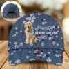 Proud Golden Retriever Dad Caps – Hat For Going Out With Pets – Gifts Dog Hats For Relatives