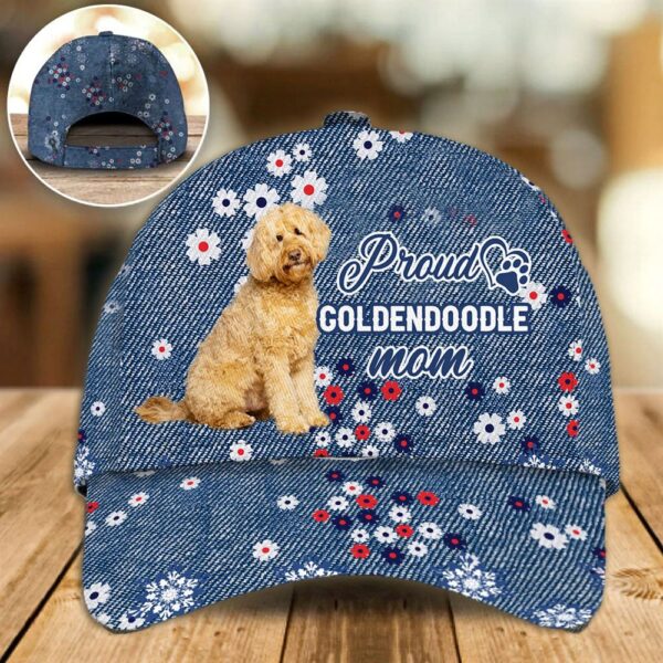 Proud Goldendoodle Mom Caps – Hats For Walking With Pets – Dog Caps Gifts For Friends