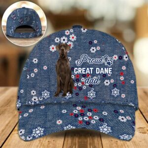Proud Great Dane Dad Caps Caps For Dog Lovers Gifts Dog Hats For Relatives 1 v6rumq