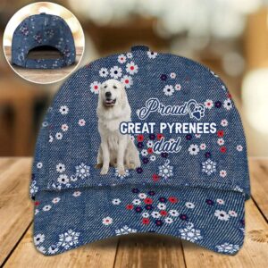 Proud Great Pyrenees Dad Caps Caps For Dog Lovers Gifts Dog Hats For Relatives 1 ujhfxx