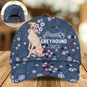 Proud Greyhound Mom Caps Hats For Walking With Pets Dog Hats Gifts For Relatives 1 p5apmi