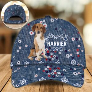 Proud Harrier Mom Caps Hat For Going Out With Pets Dog Caps Gifts For Friends 1 ppcdea