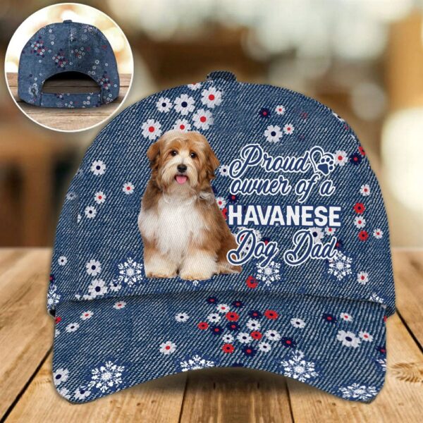 Proud Havanese Dad Caps – Caps For Dog Lovers – Gifts Dog Hats For Friends