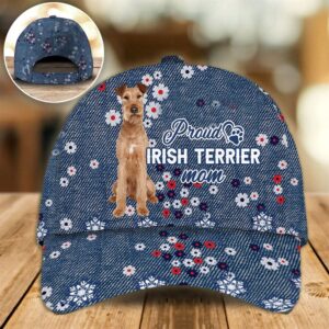 Proud Irish Terrier Mom Caps Hat For Going Out With Pets Dog Caps Gifts For Friends 1 tvlm31