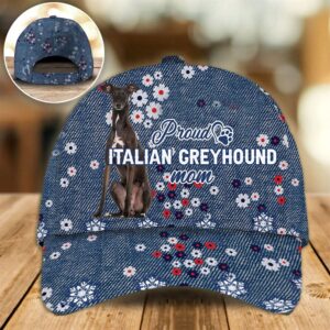 Proud Italian Greyhound Mom Caps Hats For Walking With Pets Dog Caps Gifts For Friends 1 kyxdma