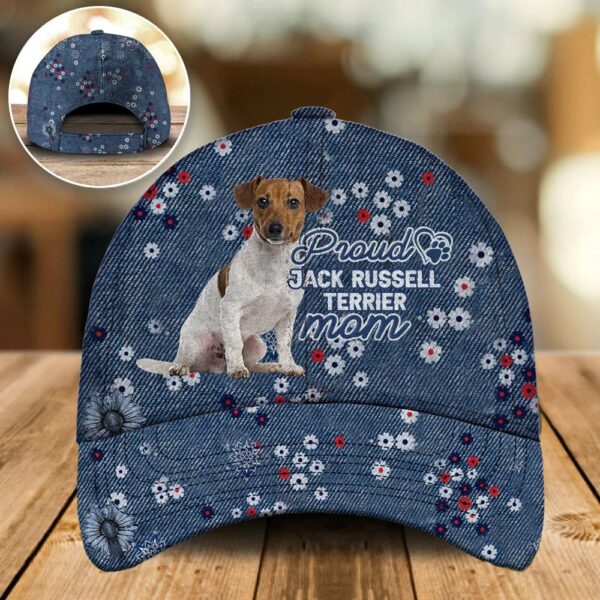 Proud Jack Russell Terrier Mom Caps – Hat For Going Out With Pets – Dog Caps Gifts For Friends
