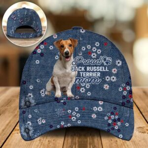 Proud Jack Russell Terrier Mom Caps…