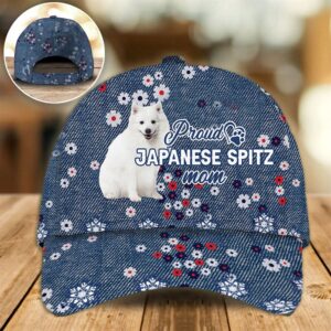 Proud Japanese Spitz Mom Caps –…