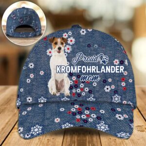 Proud Kromfohrlander Mom Caps Hats For Walking With Pets Dog Caps Gifts For Friends 1 zeqgxe
