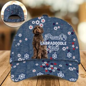 Proud Labradoodle Dad Caps Hat For Going Out With Pets Gifts Dog Hats For Relatives 1 xxhw2o