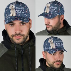 Proud Maltese Dad Caps Caps For Dog Lovers Gifts Dog Hats For Friends 2 dh8tuw