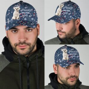 Proud Maltese Dad Caps Caps For Dog Lovers Gifts Dog Hats For Relatives 2 xxpmgp