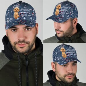 Proud Maltipoo Dad Caps Caps For Dog Lovers Gifts Dog Hats For Relatives 2 mwmh5l