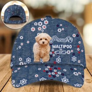 Proud Maltipoo Mom Caps Hat For Going Out With Pets Dog Caps Gifts For Friends 1 n0uv2v