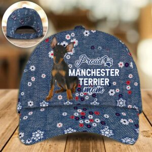 Proud Manchester Terrier Mom Caps Hats For Walking With Pets Dog Hats Gifts For Relatives 1 o8epgu