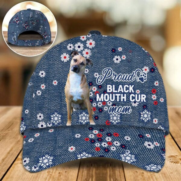 Proud Mountain Cur Mom Caps – Hats For Walking With Pets – Dog Caps Gifts For Friends