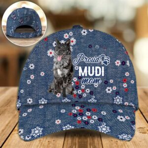 Proud Mudi Mom Caps Hat For Going Out With Pets Dog Caps Gifts For Friends 1 camuof