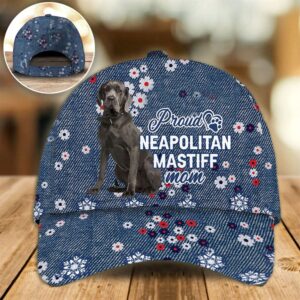 Proud Neapolitan Mastiff Mom Caps Hats For Walking With Pets Dog Caps Gifts For Friends 1 jk4mnz