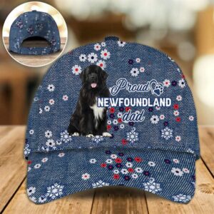 Proud Newfoundland Dad Caps Caps For Dog Lovers Gifts Dog Hats For Relatives 1 srr9c4