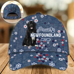 Proud Newfoundland Mom Caps Hats For Walking With Pets Dog Caps Gifts For Friends 1 br34ch