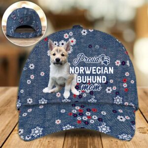 Proud Norwegian Buhund Mom Caps Hats For Walking With Pets Dog Caps Gifts For Friends 1 ebphgd