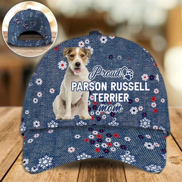 Proud Parson Russell Terrier Mom Caps – Hats For Walking With Pets – Dog Caps Gifts For Friends