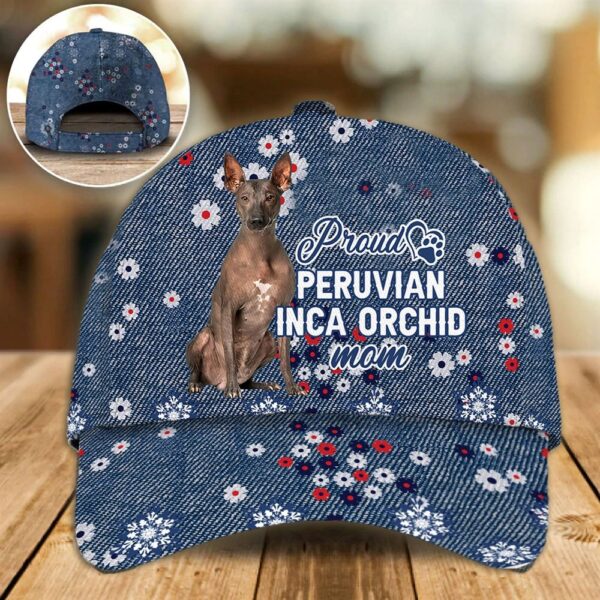 Proud Peruvian Inca Orchid Mom Caps – Hats For Walking With Pets – Dog Caps Gifts For Friends