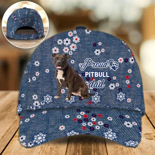 Proud Pitbull Dad Caps – Caps For Dog Lovers – Gifts Dog Hats For Friends