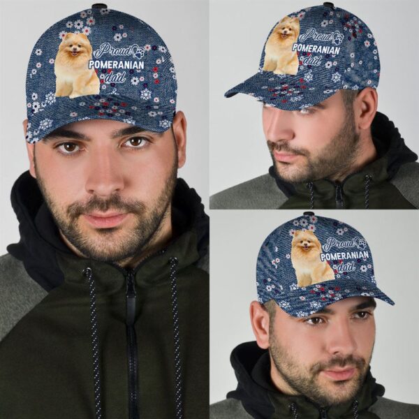 Proud Pomeranian Dad Caps – Caps For Dog Lovers – Gifts Dog Hats For Relatives