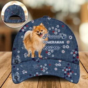 Proud Pomeranian Mom Caps Hats For Walking With Pets Caps For Dog Lovers 1 ojryd3