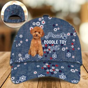 Proud Poodle Dad Caps Hat For Going Out With Pets Gifts Dog Hats For Friends 1 gd7k2s