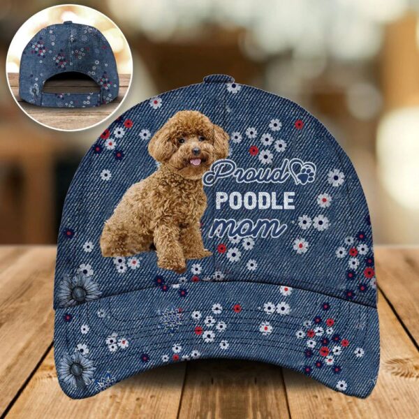 Proud Poodle Mom Caps – Hat For Going Out With Pets – Dog Caps Gifts For Friends