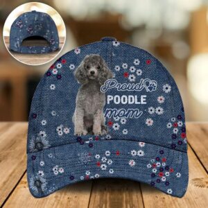 Proud Poodle Mom Caps Hat For Going Out With Pets Dog Hats Gifts For Relatives 1 dpsezn