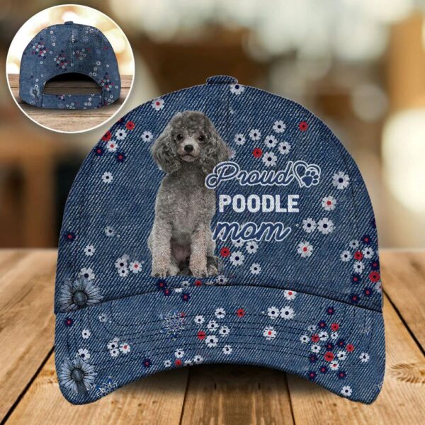 Proud Poodle Mom Caps – Hat For Going Out With Pets – Dog Hats Gifts For Relatives