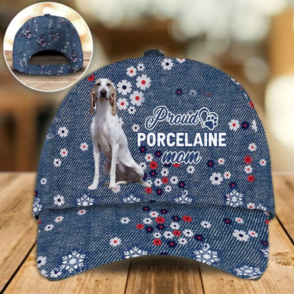 Proud Porcelaine Mom Caps – Hats For Walking With Pets – Dog Caps Gifts For Friends