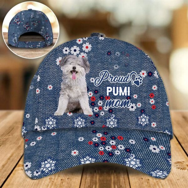 Proud Pumi Mom Caps – Hats For Walking With Pets – Dog Caps Gifts For Friends
