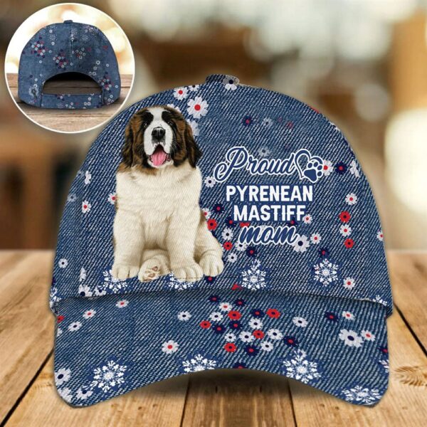 Proud Pyrenean Mastiff Mom Caps – Hats For Walking With Pets – Dog Caps Gifts For Friends
