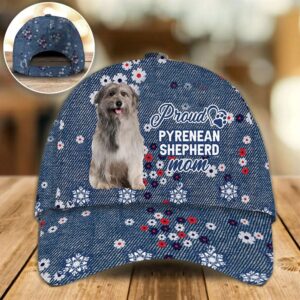 Proud Pyrenean Shepherd Mom Caps Hat For Going Out With Pets Dog Caps Gifts For Friends 1 tpkpoi