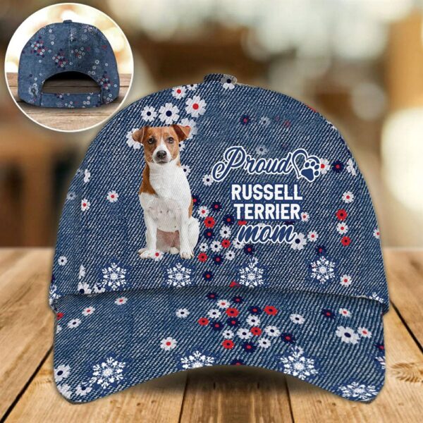 Proud Russell Terrier Mom Caps – Hat For Going Out With Pets – Dog Caps Gifts For Friends