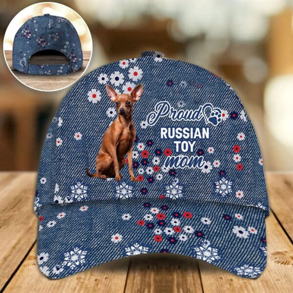 Proud Russian Toy Mom Caps – Hats For Walking With Pets – Dog Caps Gifts For Friends