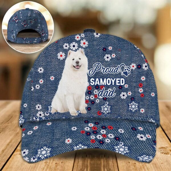Proud Samoyed Dad Caps – Caps For Dog Lovers – Gifts Dog Hats For Relatives