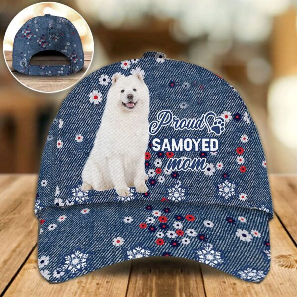 Proud Samoyed Mom Caps – Hats For Walking With Pets – Dog Caps Gifts For Friends