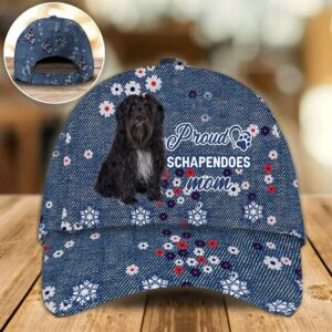 Proud Schapendoes Mom Caps Hat For Going Out With Pets Dog Caps Gifts For Friends 1 bffxnp
