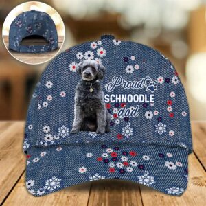 Proud Schnoodle Dad Caps Caps For Dog Lovers Gifts Dog Hats For Relatives 1 vw0dnm