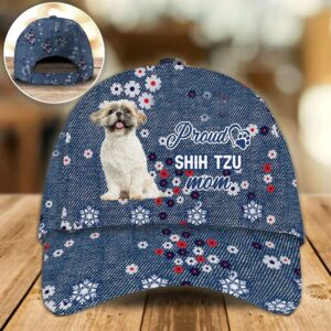 Proud Shih Tzu Mom Caps Hats For Walking With Pets Dog Caps Gifts For Friends 1 cljxxh