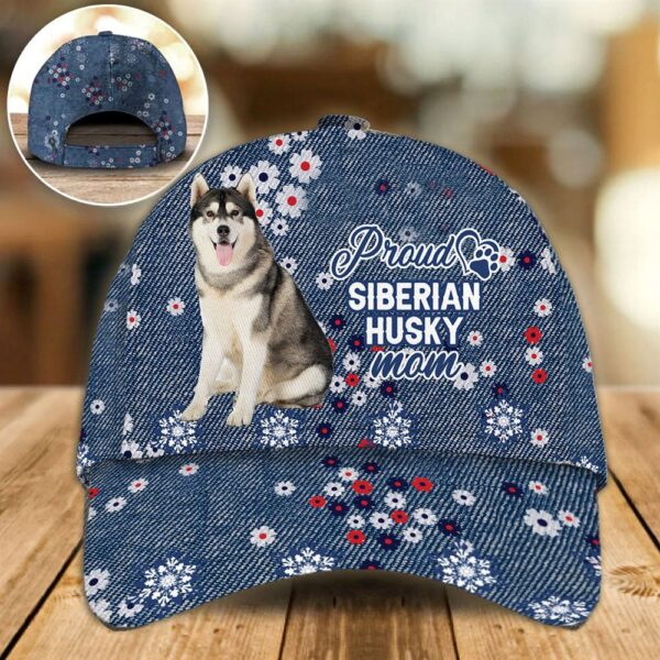 Proud Siberian Husky Mom Caps – Hats For Walking With Pets – Dog Caps Gifts For Friends
